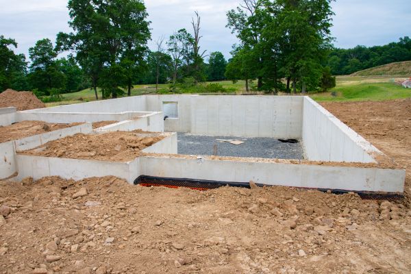 Basement Foundation Pouring in Lewes