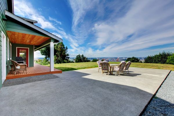 Backyard Concrete Paving in Lewes
