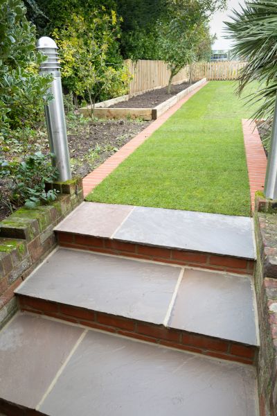 Backyard Steps Installation in Lewes