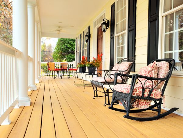 Front Porch Renovation in Lewes