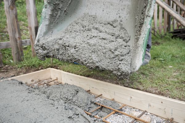 Yard Concrete Pouring in Lewes