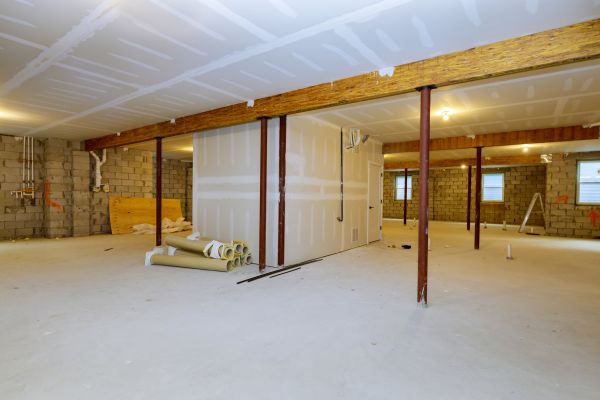 Basement Slab Installation in Lewes