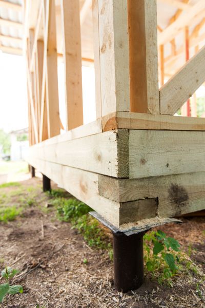 Barn Footing Construction in Lewes