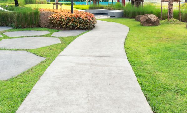 Concrete Sidewalk Installation in Lewes