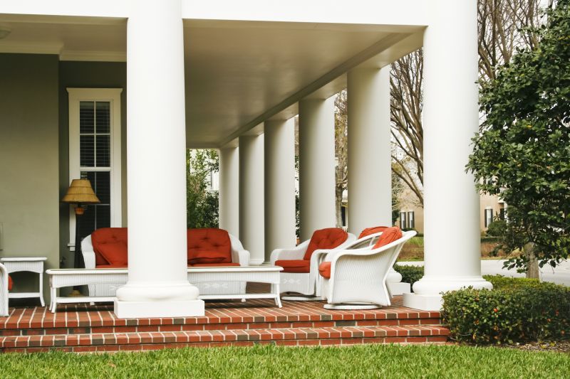 Veranda Pouring detail